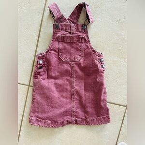 Toddler Girl Overall Dress 2t
